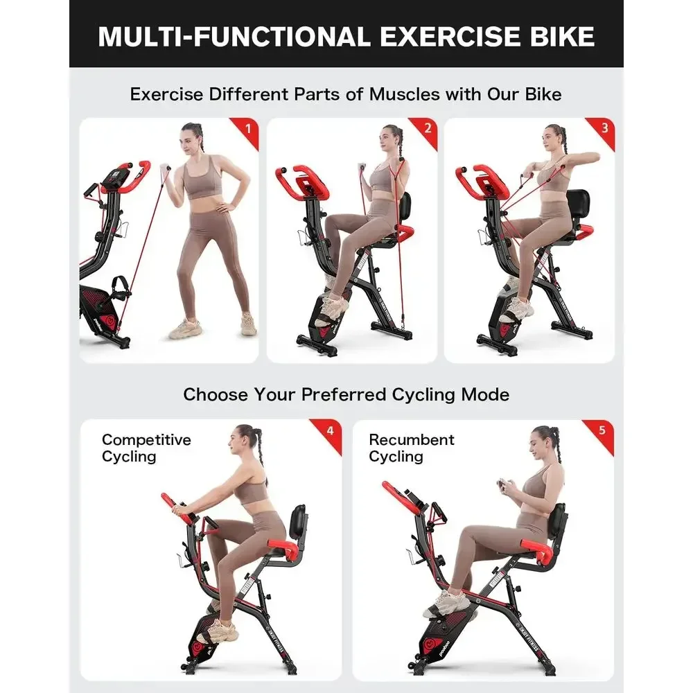 Upright Exercise Bike with Adj - Home Gym Bike ulasan dan harga