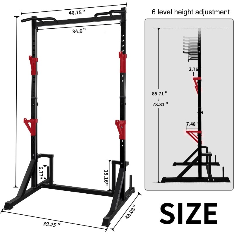 CANPA Multifunction Power Rack - Home Gym Power Rack ulasan dan harga