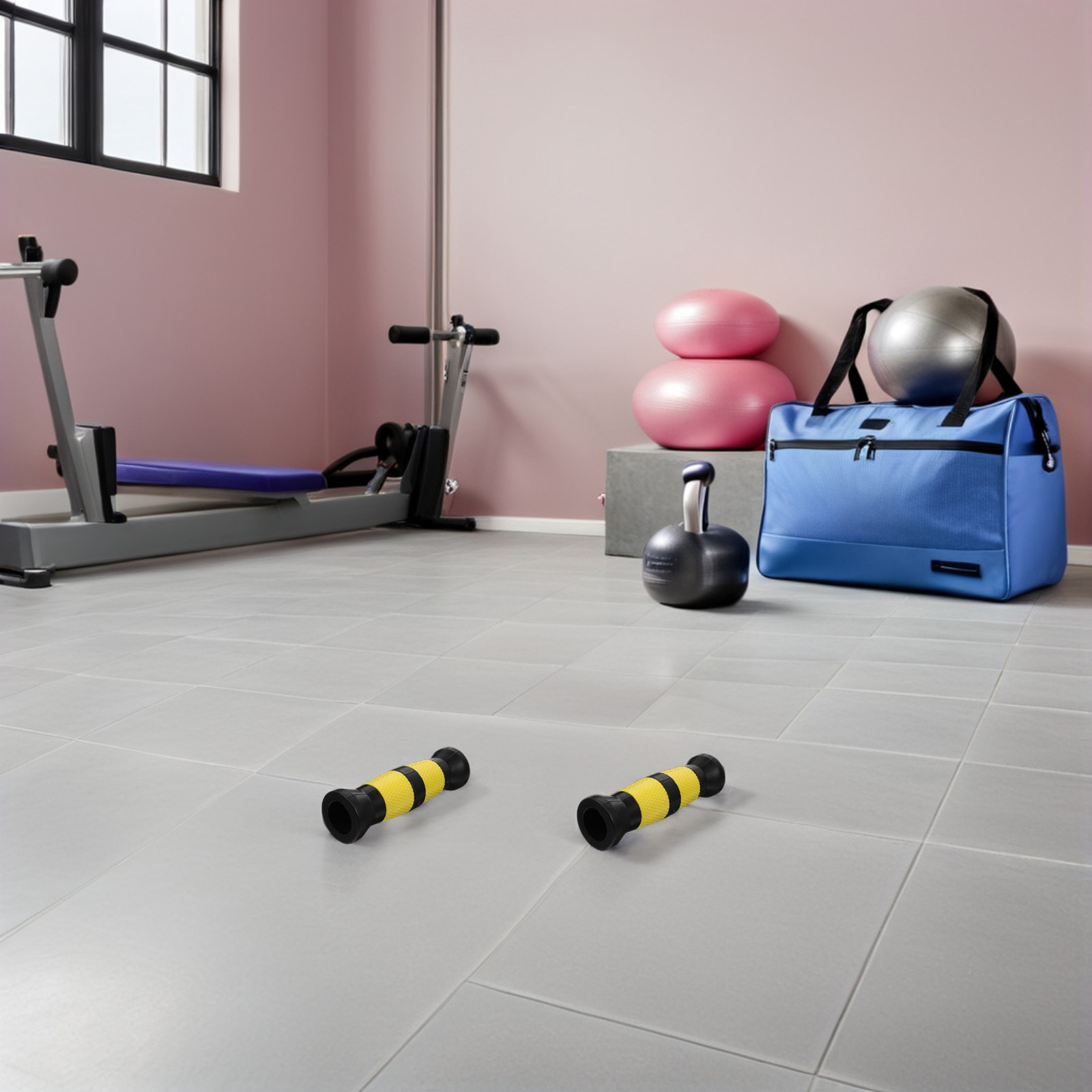 2Pcs Thick Dumbbell Handle Sle - Home Gym Training ulasan dan harga