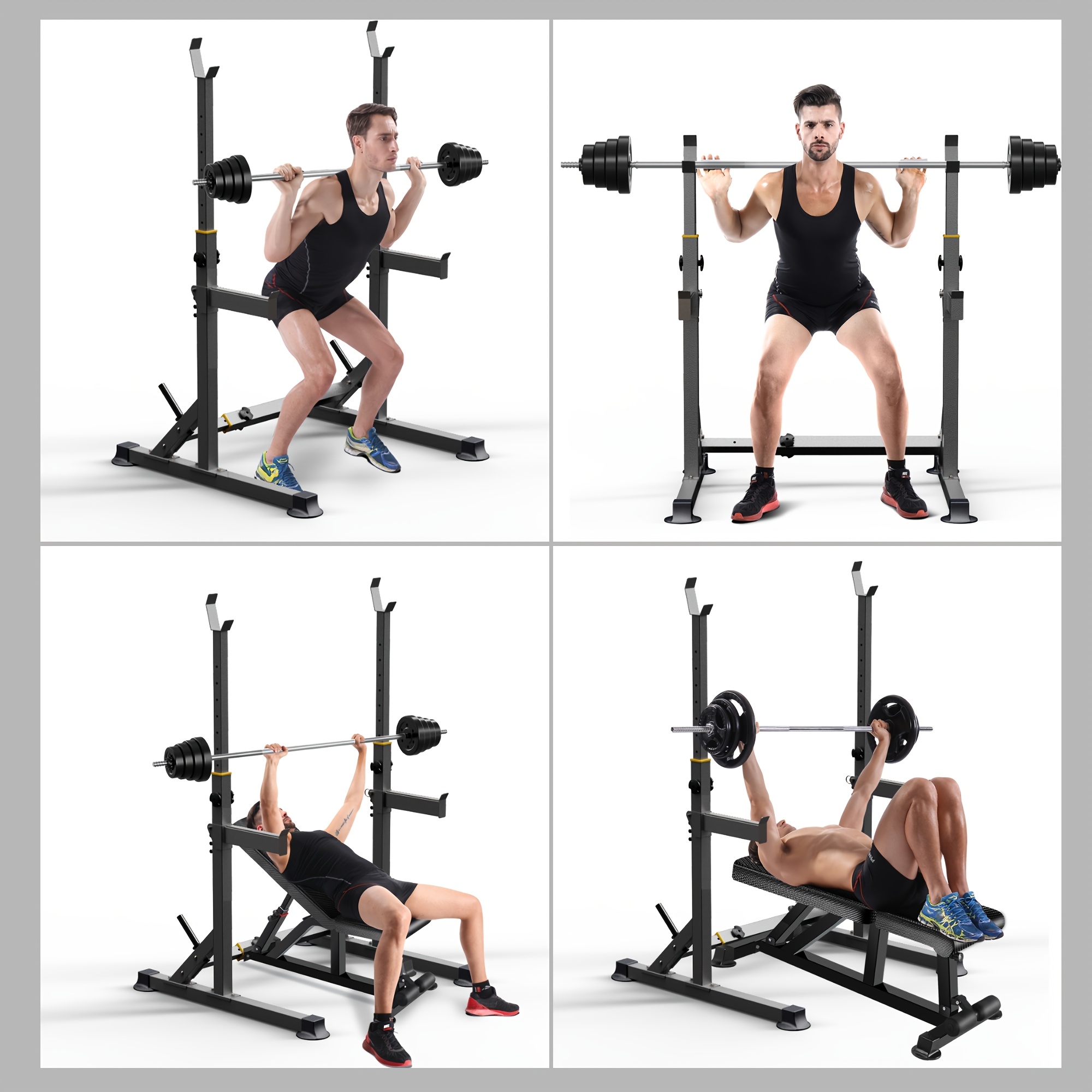 1 Squat Stand With Barbell Wei - Home Gym Weight ulasan dan harga