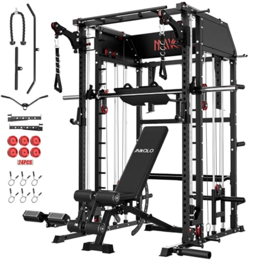 Home gym Smith machine: steel, - Home Gym Power Rack ulasan dan harga