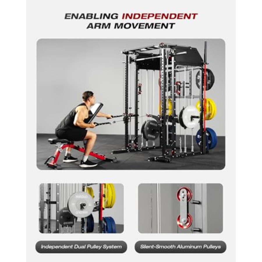 Home gym Smith machine: steel, - Home Gym Power Rack ulasan dan harga
