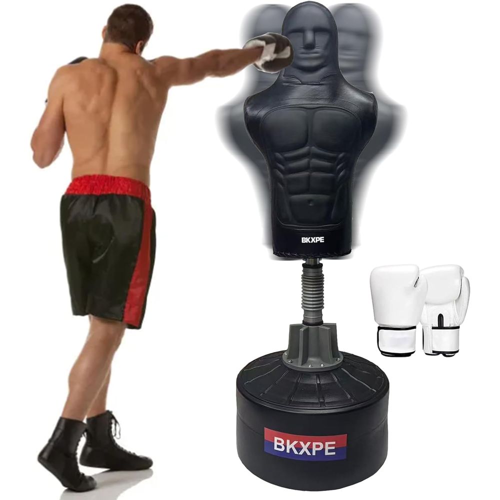 Sturdy Leather Punching Bag wi - Home Gym Mma ulasan dan harga