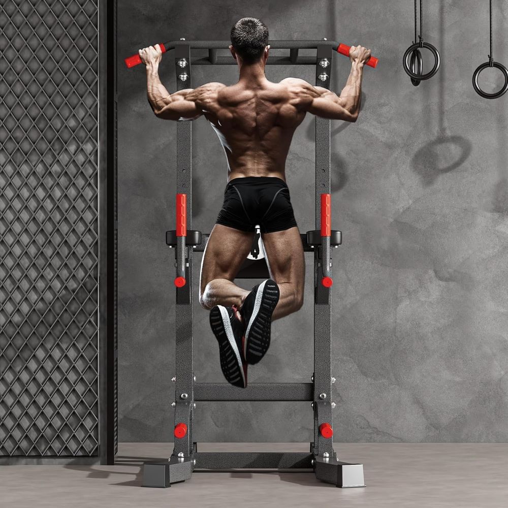 Power Tower Pull Up Bar Dip St - Pull Up Bar Tower ulasan dan harga