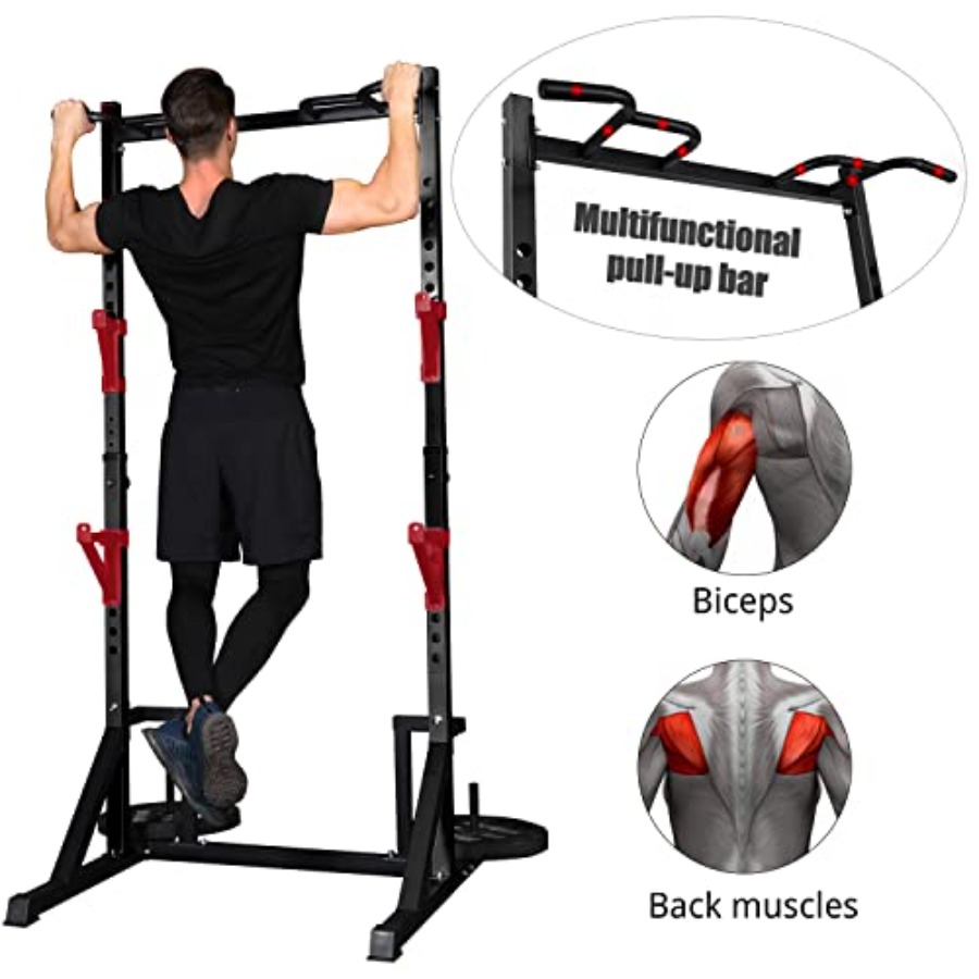 Home gym power rack with pull- - Home Gym Power Rack ulasan dan harga