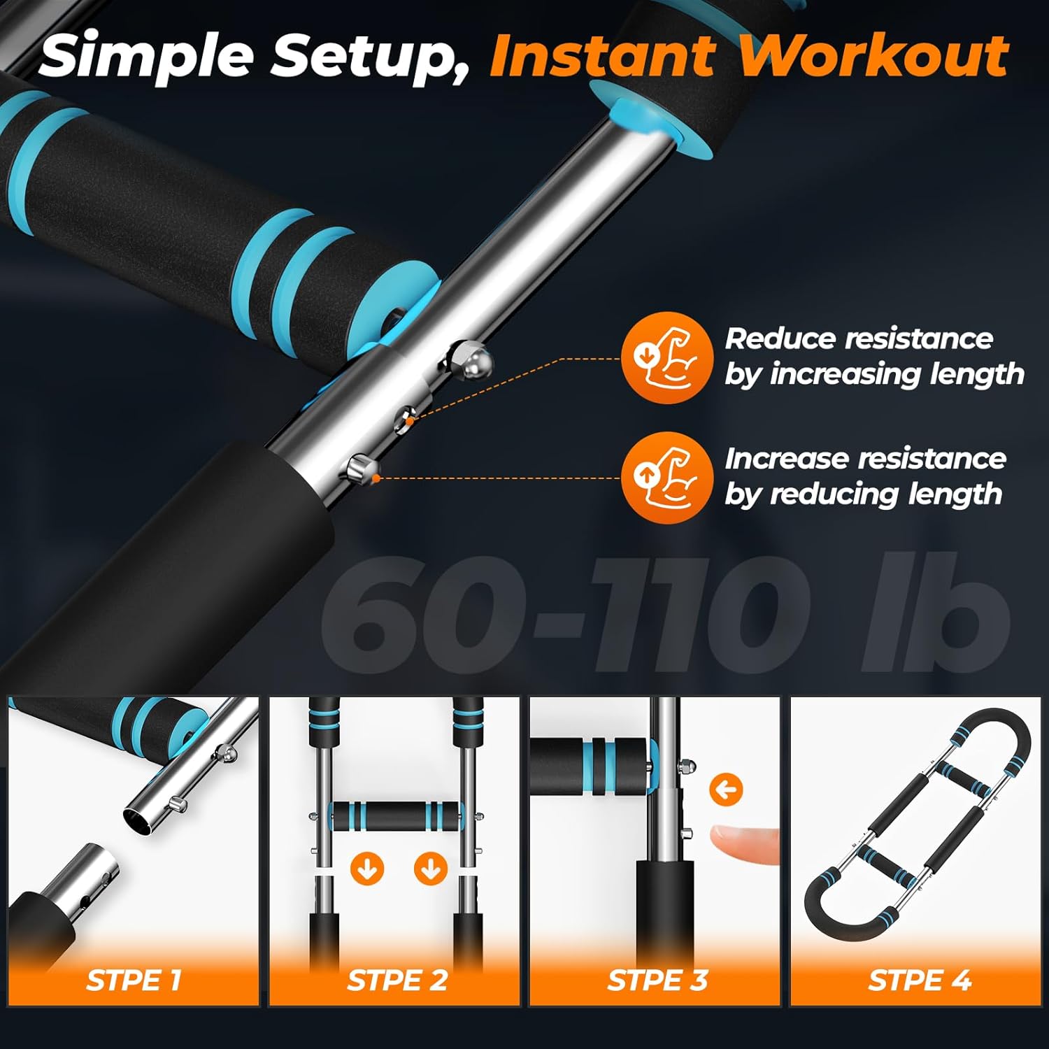 U Shape Arm Trainer Hand Gripp - Home Gym Ideas ulasan dan harga