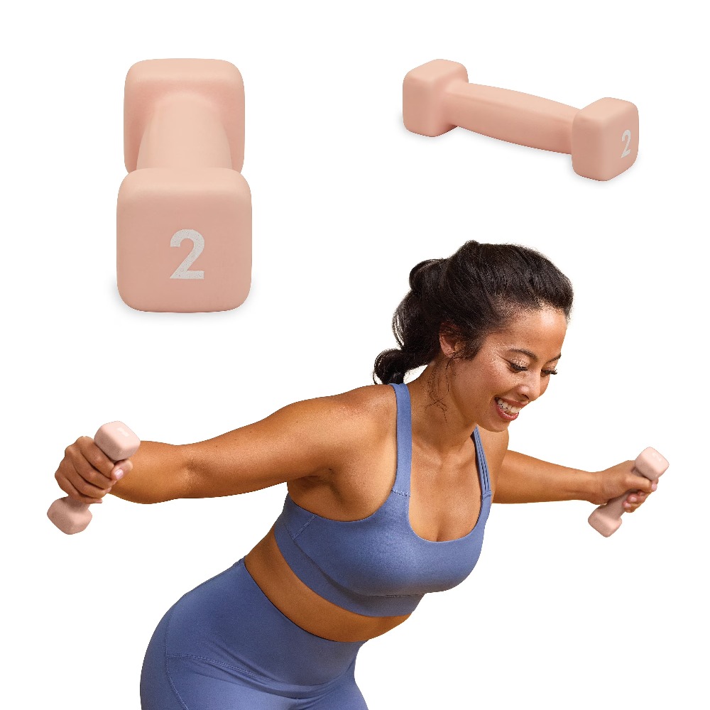 Neoprene Coated 2 Pound Dumbbe - Home Gym Training ulasan dan harga