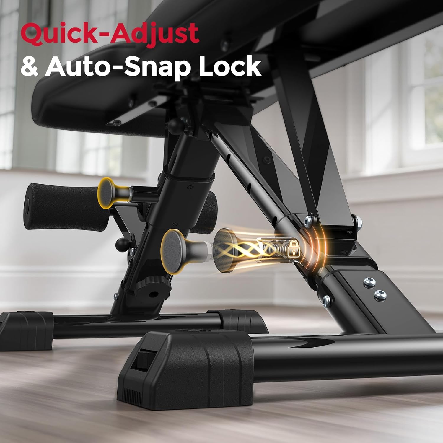Adjustable Weight Bench 800LBS - Home Gym Training ulasan dan harga