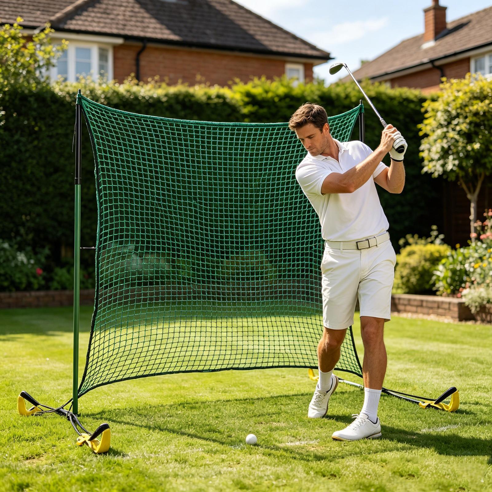 Indoor Golf Net Indoor Chippin - Home Gym Practice ulasan dan harga