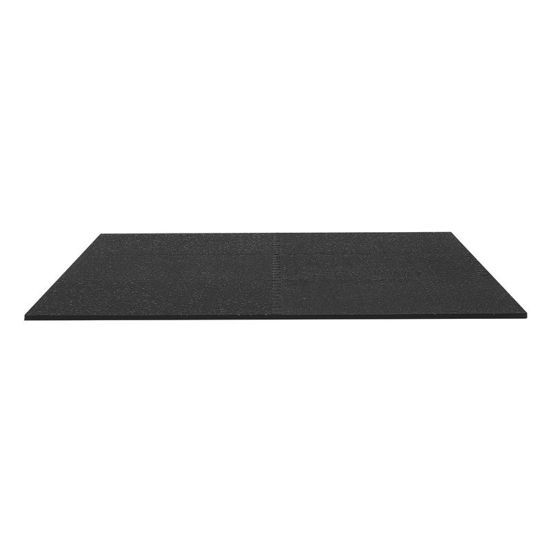 Puzzle Exercise Mat, 6 PCS Fit - Home Gym Rubber Flooring ulasan dan harga