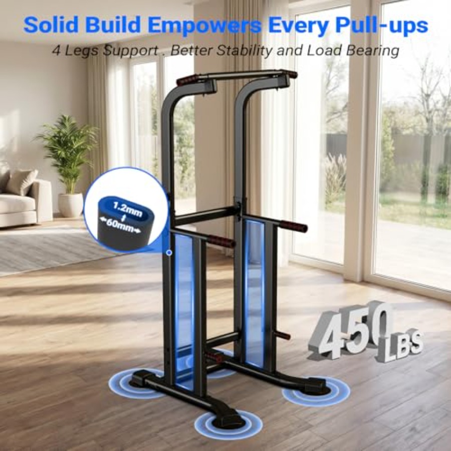 Home gym pull-up bar dip stati - Pull Up Bar Tower ulasan dan harga