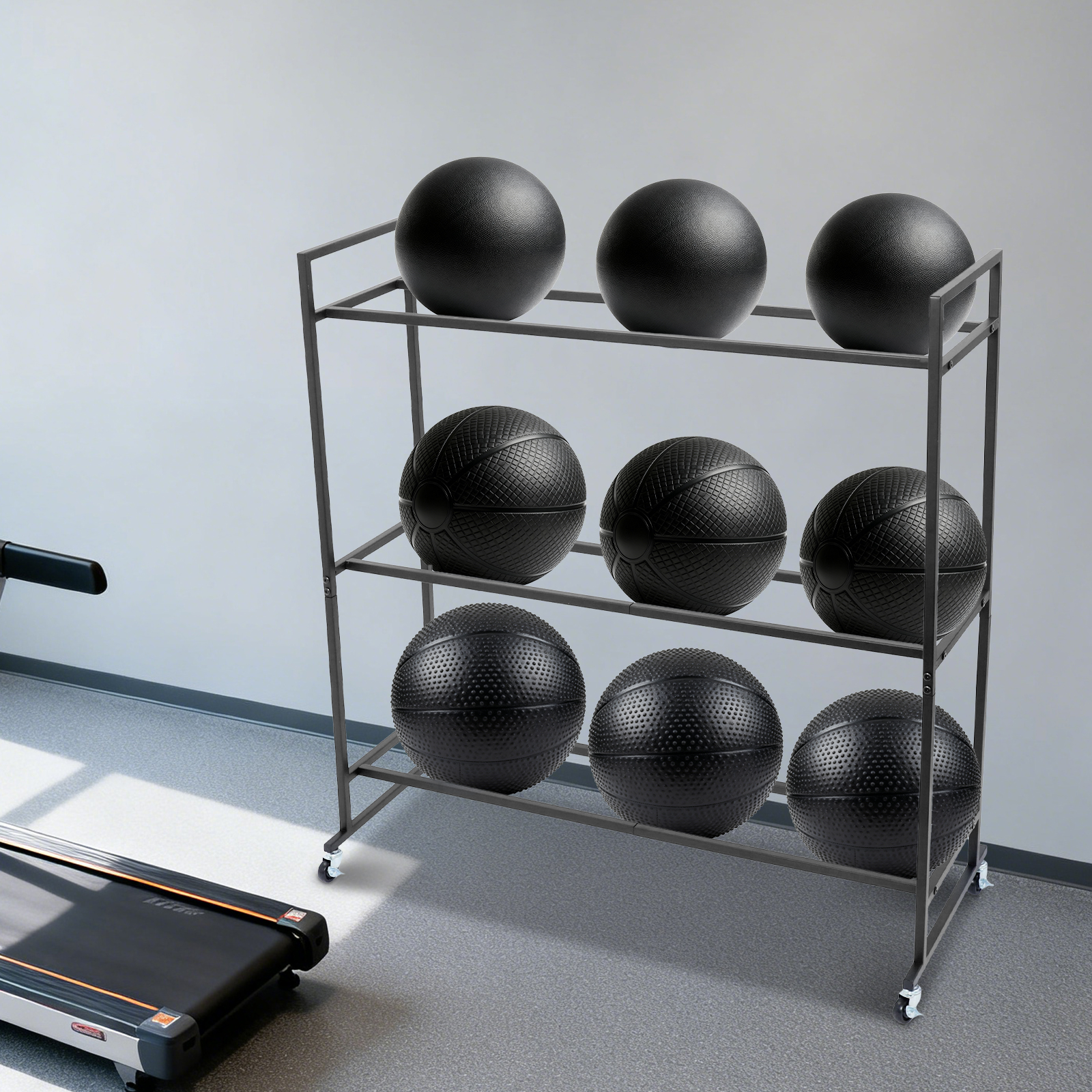 Yoga Ball Holder Storage Stand - Home Gym Studio ulasan dan harga