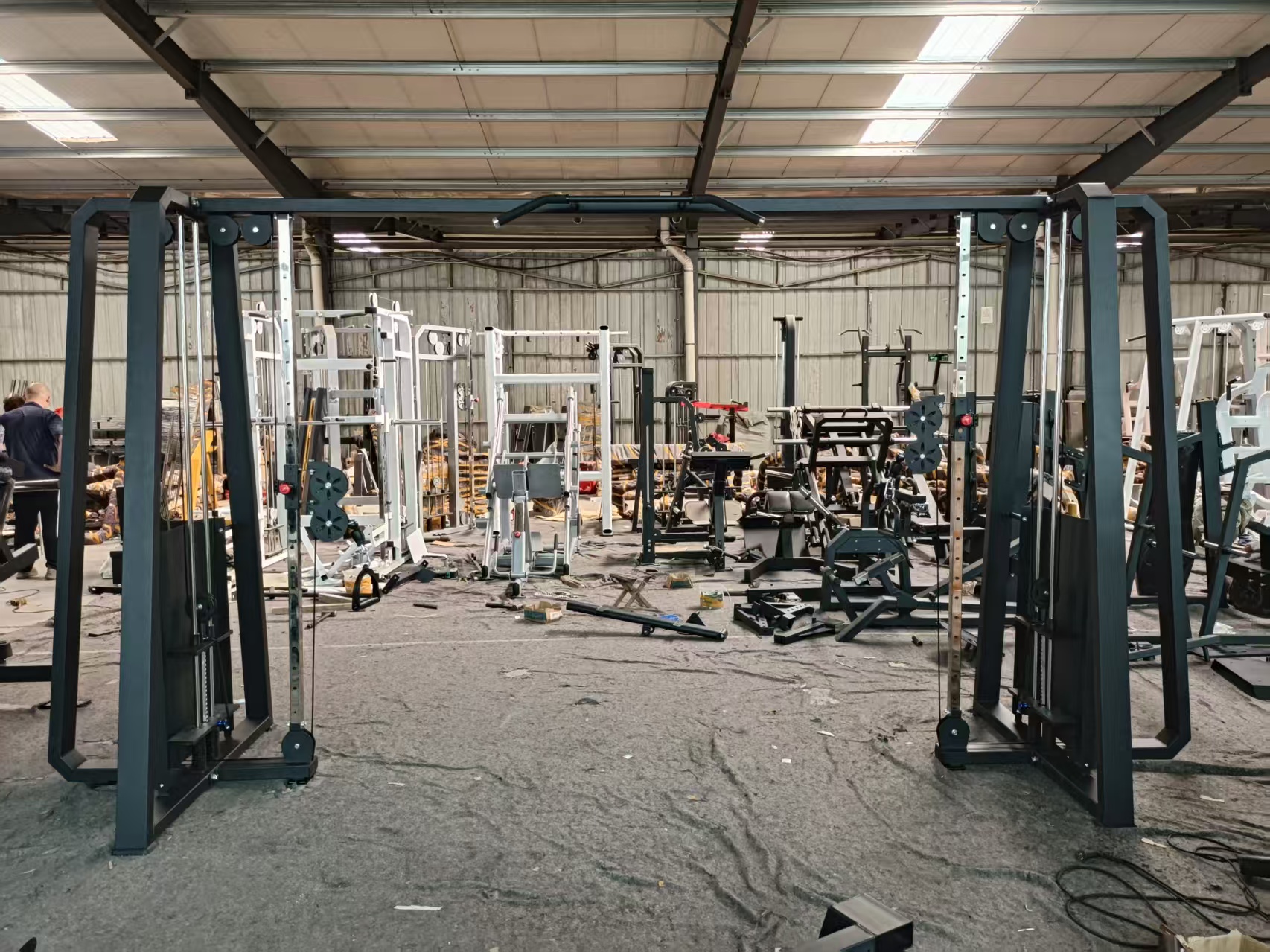 High-quality Commercial Cable  - Home Gym Rack With Cables ulasan dan harga