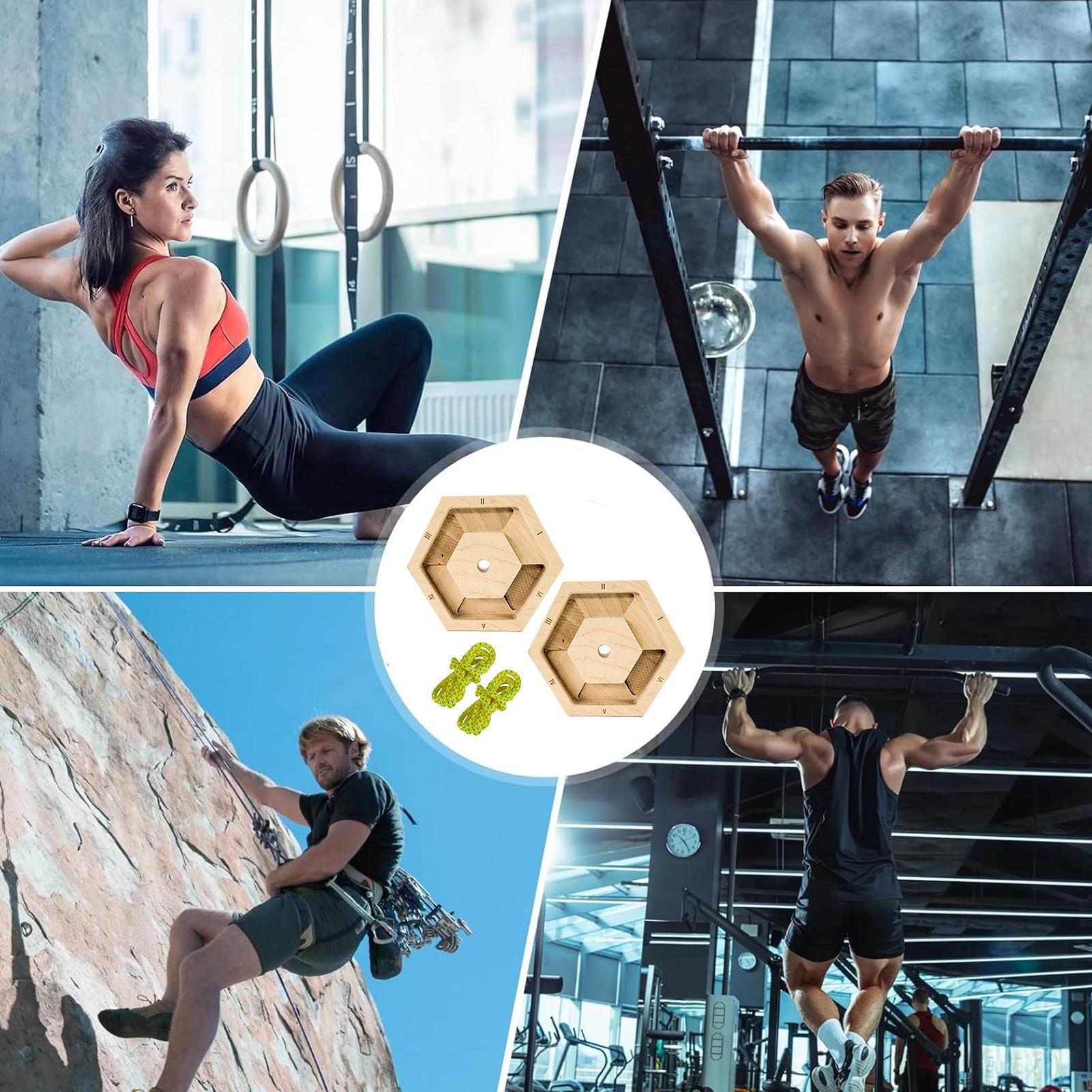 Hexagonal Wooden Finger Exerci - Home Gym Practice ulasan dan harga